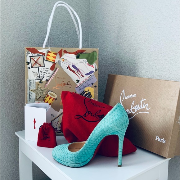 Christian Louboutin Shoes - Christian Louboutin neofilo 120 watersnake…